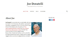 Desktop Screenshot of joedonatelli.com